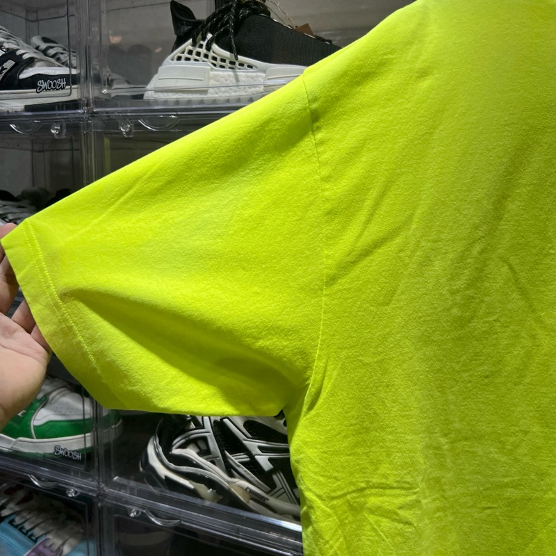 Balenciaga巴黎世家 螢光綠短袖M-5
