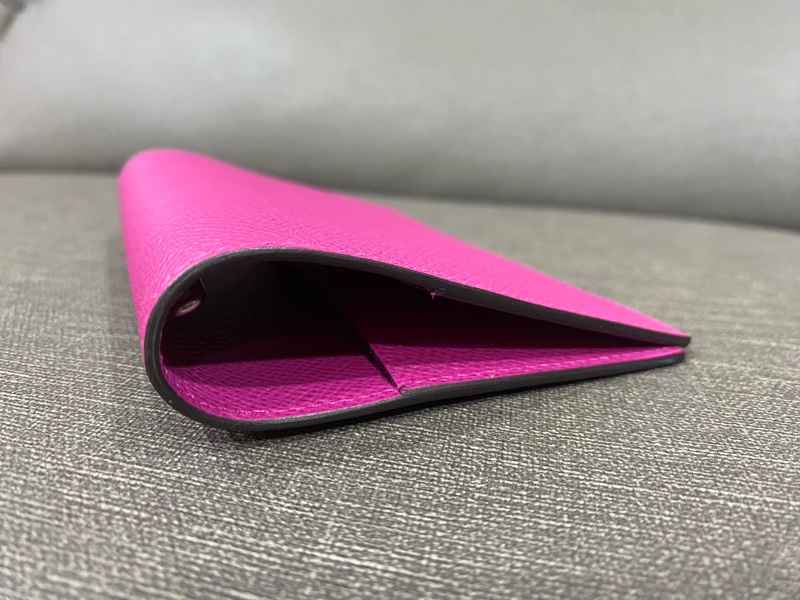 HERMES玫瑰紫筆記本-4