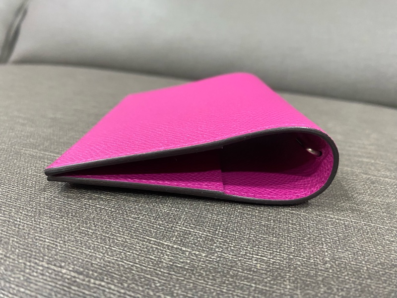 HERMES玫瑰紫筆記本-5