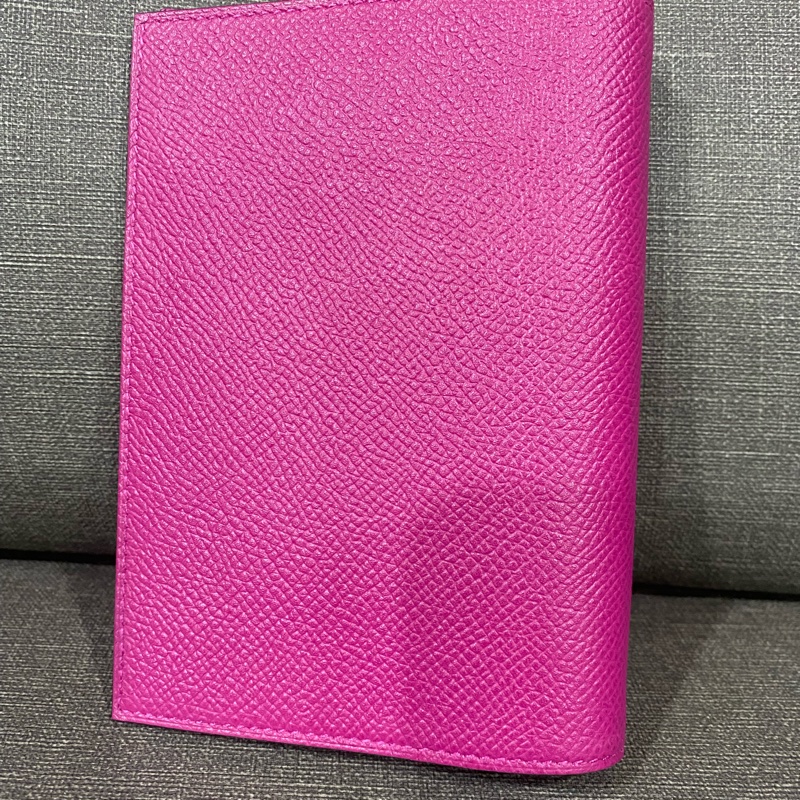 HERMES玫瑰紫筆記本-6