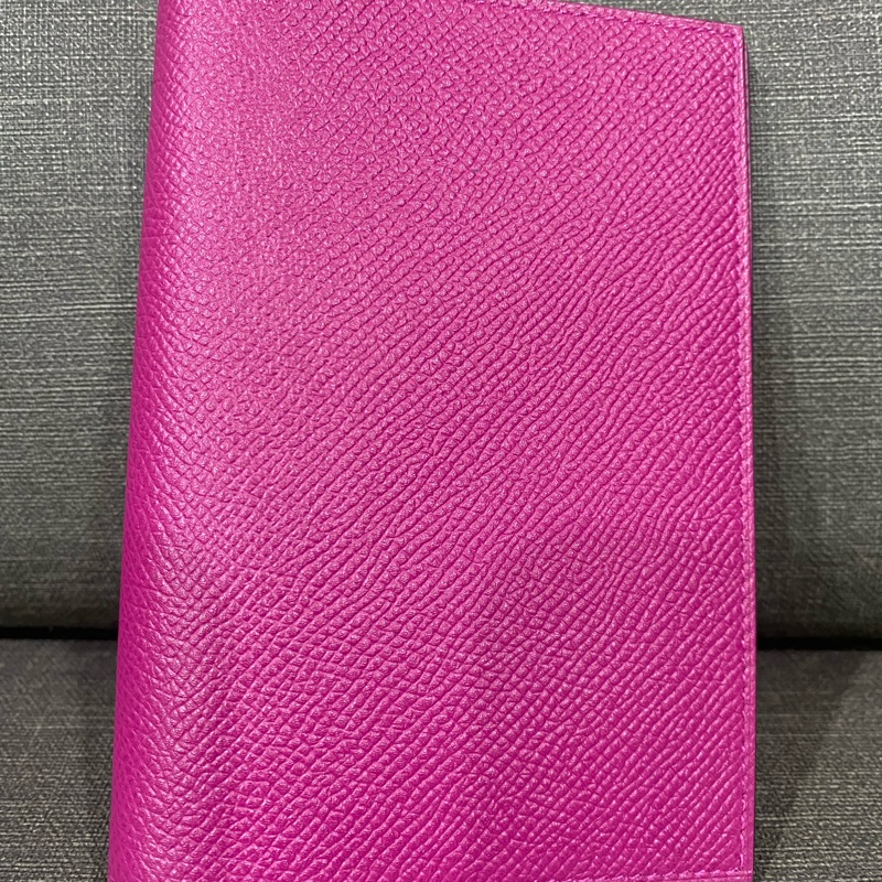 HERMES玫瑰紫筆記本-7