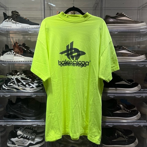 balenciaga巴黎世家 幻影螢光短袖1碼