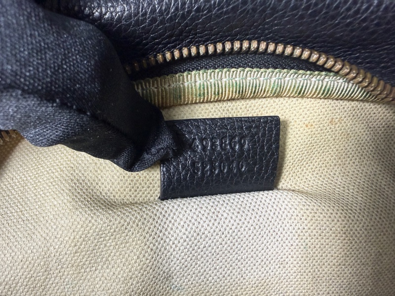 Gucci 古馳黑色印花腰包 493869 牛皮胸腰包 腰胯包 斜背包-21