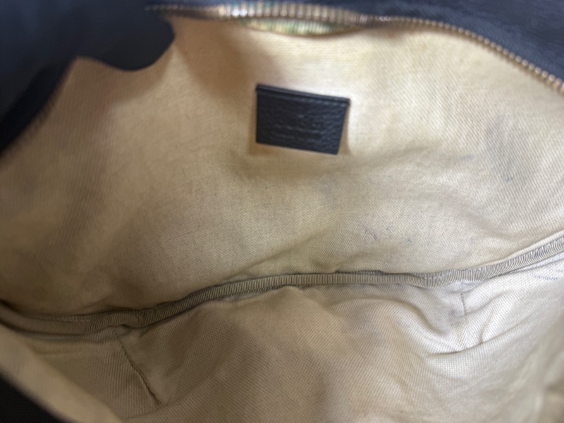 Gucci 古馳黑色印花腰包 493869 牛皮胸腰包 腰胯包 斜背包-22