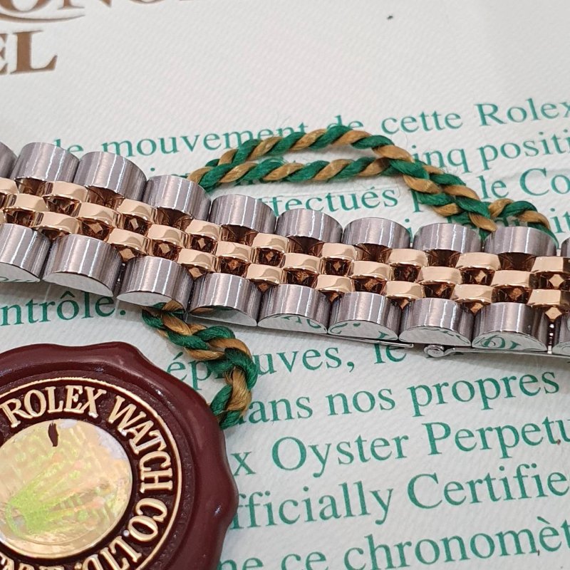 【大眾名錶】ROLEX勞力士 69173 Datejust 半金女錶 市場少有 原廠漸層藍十鑽面盤 台灣公司貨 大眾名錶G265-7