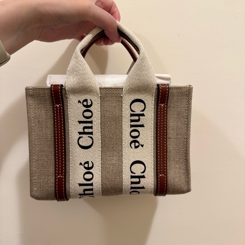 Chloe woody mini手提 側背包