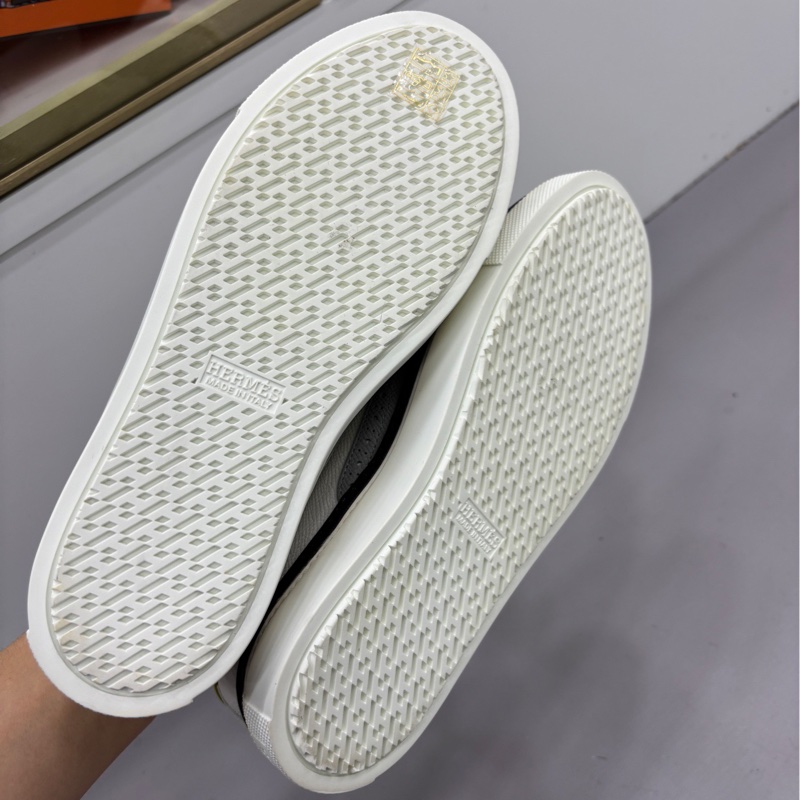 HERMERS 愛馬仕 女士流蘇拼色瑪麗珍鞋 小白鞋 小皮鞋 36碼 全m-2