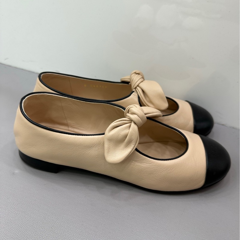 Chanel 香奈兒蝴蝶結瑪麗珍鞋 36碼-1