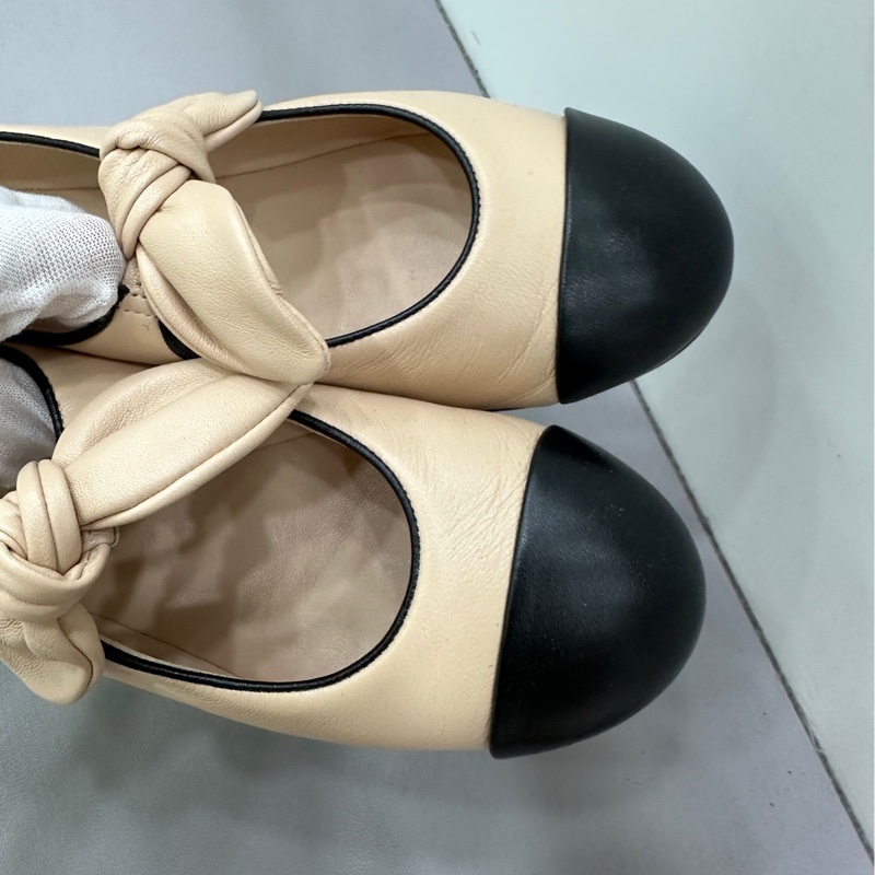 Chanel 香奈兒蝴蝶結瑪麗珍鞋 36碼-2