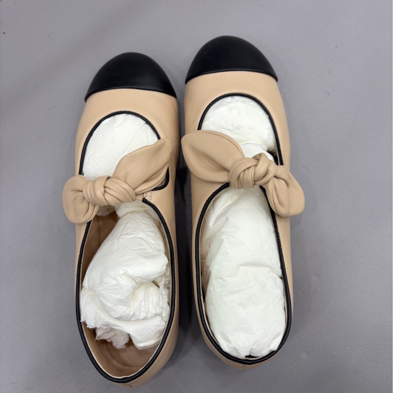 Chanel 香奈兒蝴蝶結瑪麗珍鞋 36碼-5