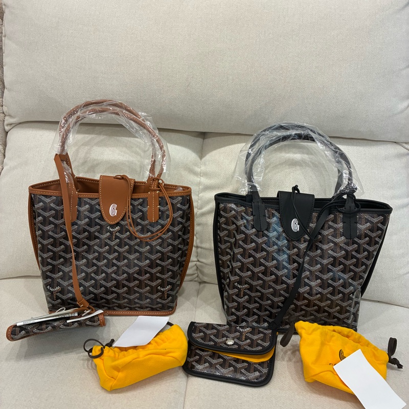 Goyard Anjou mini tote 新款 附包夾-0