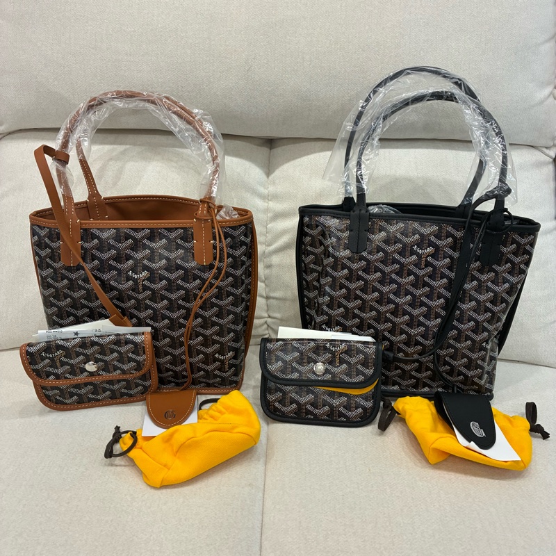 Goyard Anjou mini tote 新款 附包夾-4