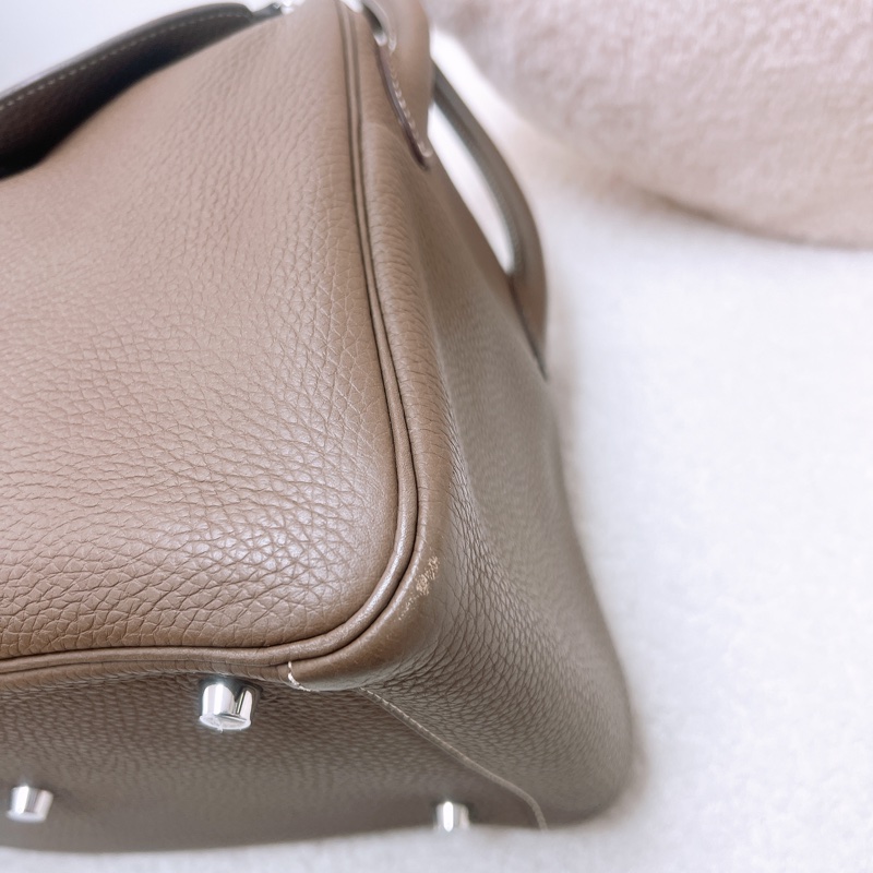 Hermes lindy 30 大象灰銀扣 D-2