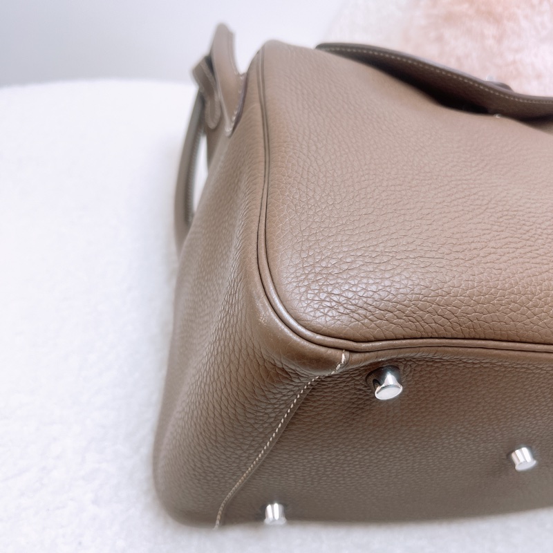 Hermes lindy 30 大象灰銀扣 D-3