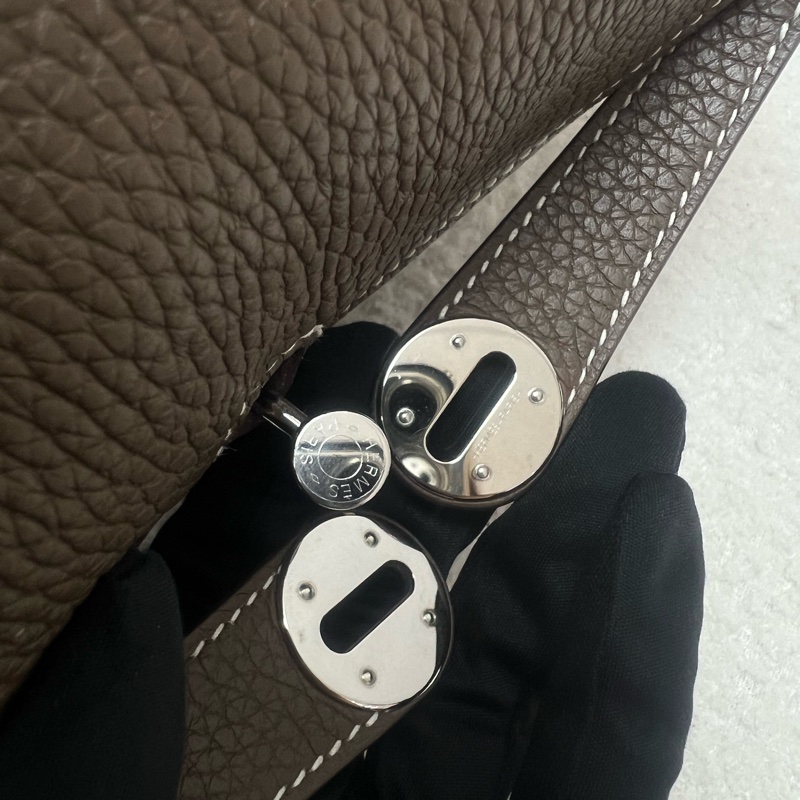 Hermes lindy 30 大象灰銀扣 D-10