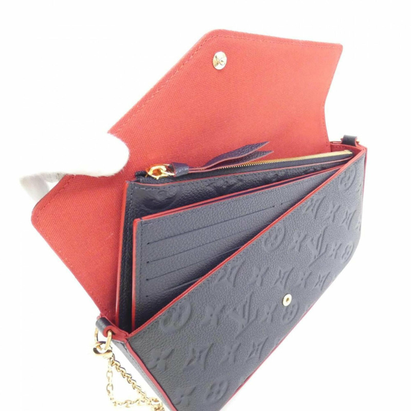 路易威登 Monogram Empreinte Pochette Felicie M64099 肩背包-7