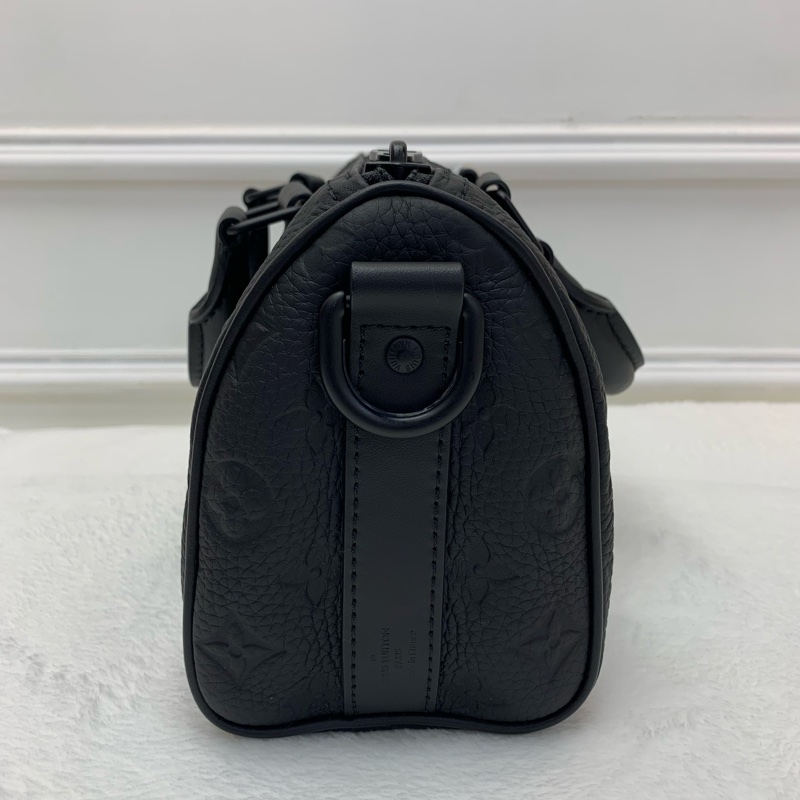 Full set超新淨✨LV Keepall 25 黑色壓紋-3