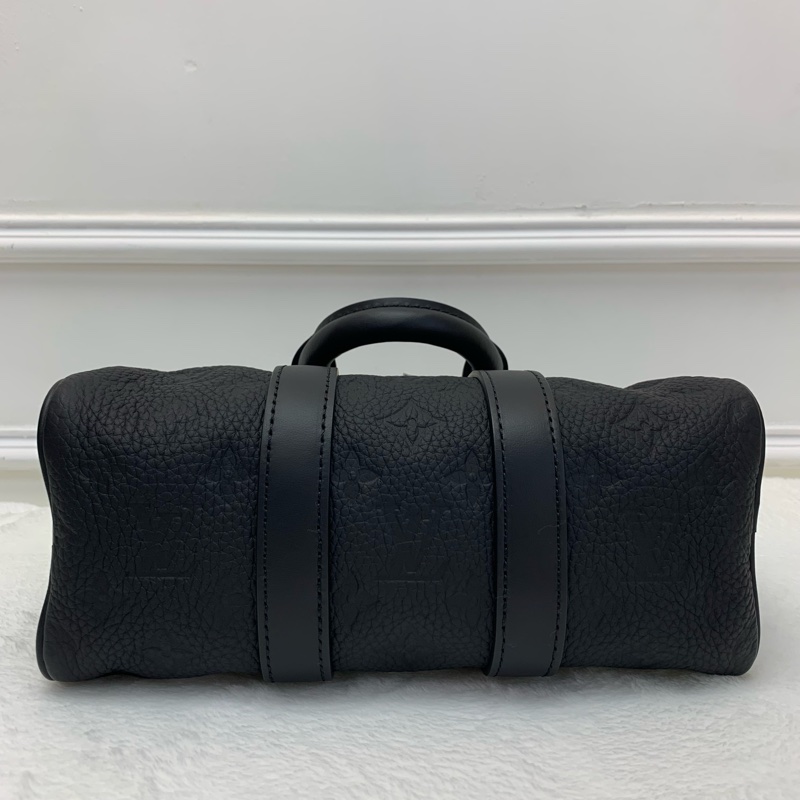 Full set超新淨✨LV Keepall 25 黑色壓紋-10