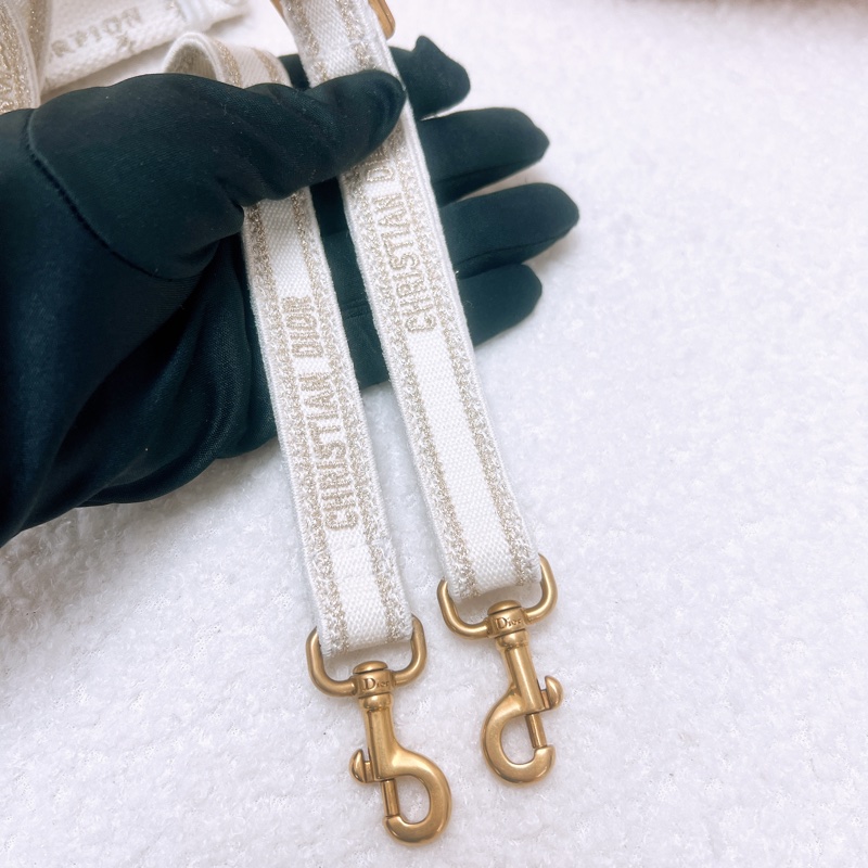 Dior book 金色蝴蝶刺繡迷你托特-12