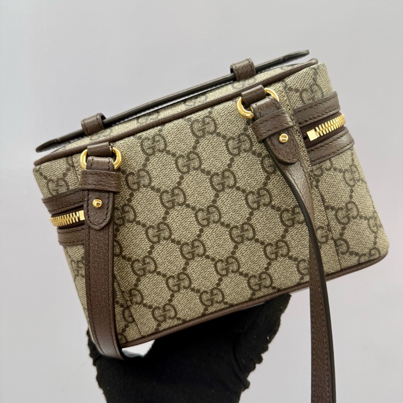 GUCCI OPHIDIA GG 小號化妝盒兩用肩背包816357-1
