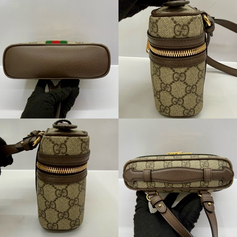 GUCCI OPHIDIA GG 小號化妝盒兩用肩背包816357-3