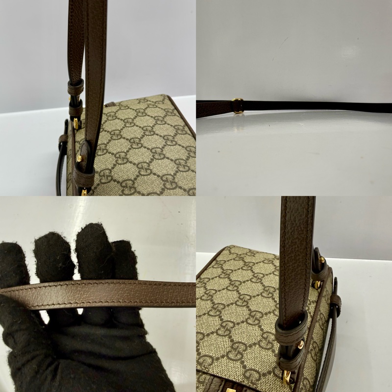 GUCCI OPHIDIA GG 小號化妝盒兩用肩背包816357-5