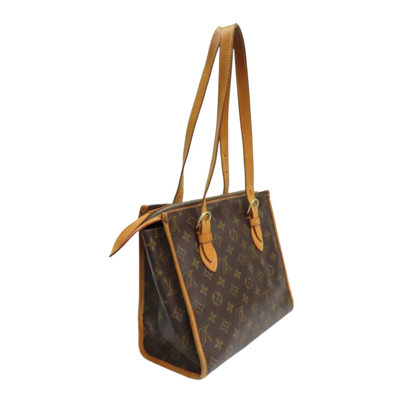 棕色 原花帆布 Popincourt O 手提包 M40007【LOUIS VUITTON LV 路易威登】 M40007-1
