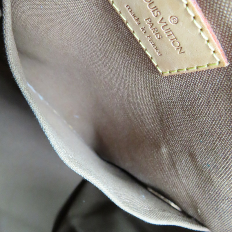 棕色 原花帆布 Popincourt O 手提包 M40007【LOUIS VUITTON LV 路易威登】 M40007-3