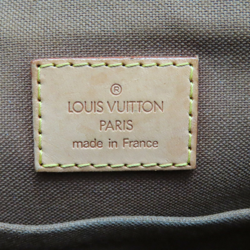 棕色 原花帆布 Popincourt O 手提包 M40007【LOUIS VUITTON LV 路易威登】 M40007-4