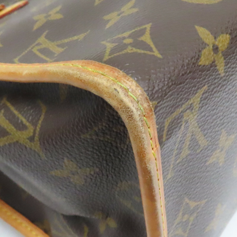 棕色 原花帆布 Popincourt O 手提包 M40007【LOUIS VUITTON LV 路易威登】 M40007-9