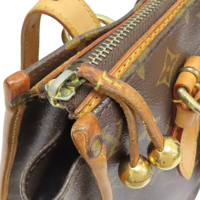 棕色 原花帆布 Popincourt O 手提包 M40007【LOUIS VUITTON LV 路易威登】 M40007-11