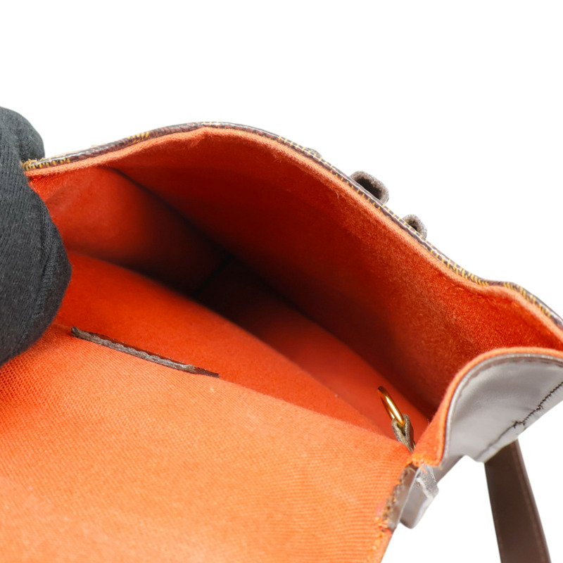 棕色 棋盤格 帆布 Portobello 肩背包 N45271【LOUIS VUITTON LV 路易威登】 N45271-3