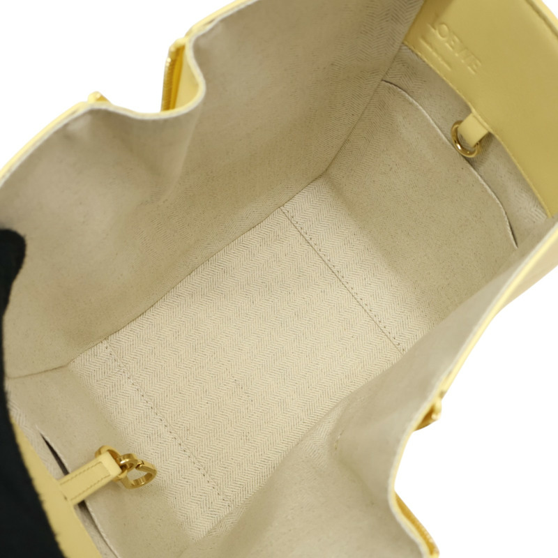 黃色牛皮 Hammock 肩背包 A538H13X10【LOEWE 羅威】 A538H13X10-2