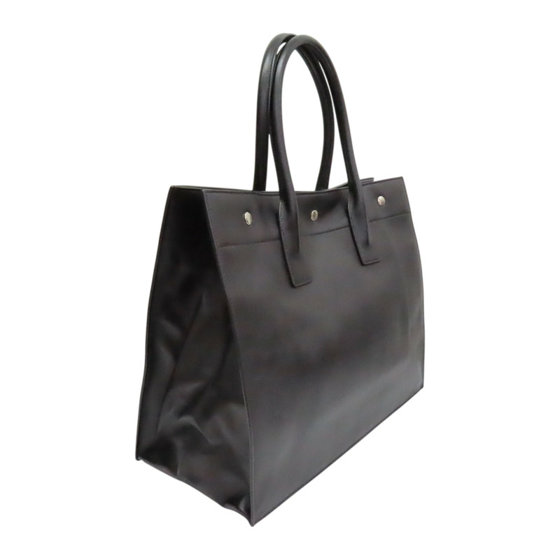 黑色 牛皮 Rive Gauche Tote Bag 手提包【SAINT LAURENT YSL 聖羅蘭 】 686266-1