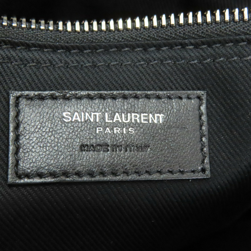 黑色 牛皮 Rive Gauche Tote Bag 手提包【SAINT LAURENT YSL 聖羅蘭 】 686266-4