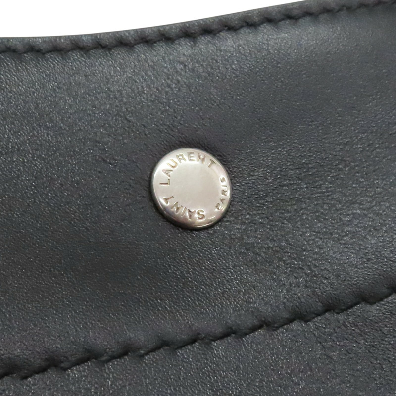 黑色 牛皮 Rive Gauche Tote Bag 手提包【SAINT LAURENT YSL 聖羅蘭 】 686266-6