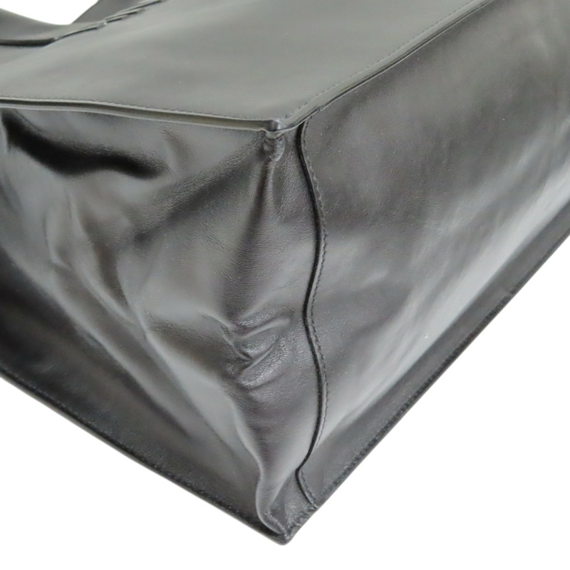 黑色 牛皮 Rive Gauche Tote Bag 手提包【SAINT LAURENT YSL 聖羅蘭 】 686266-9