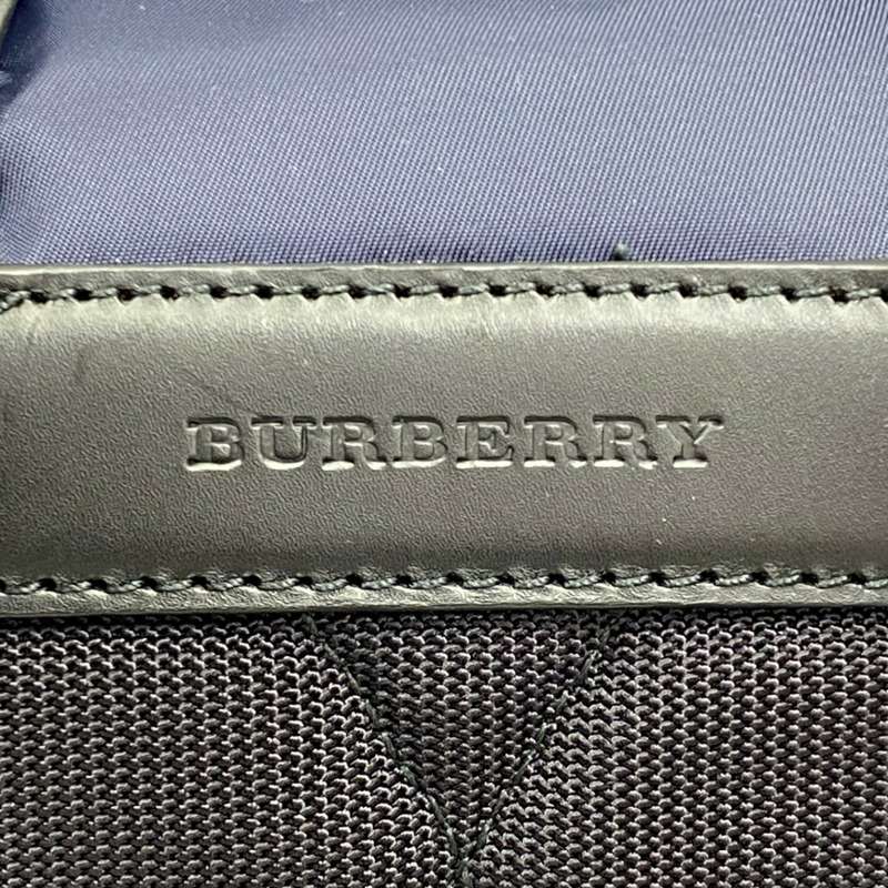 深藍色 尼龍 後背包【BURBERRY 巴寶莉】 8006723-7