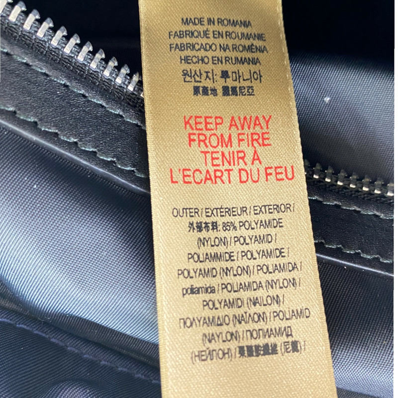 深藍色 尼龍 後背包【BURBERRY 巴寶莉】 8006723-8