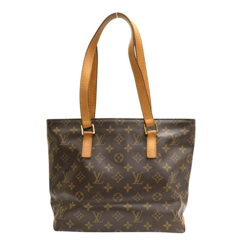 棕色 原花帆布 Cabas Piano Tote 肩背包 M51148【LOUIS VUITTON LV 路易威登】 M51148