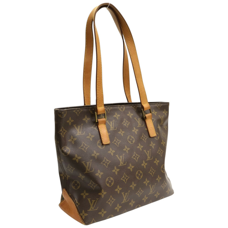 棕色 原花帆布 Cabas Piano Tote 肩背包 M51148【LOUIS VUITTON LV 路易威登】 M51148-1