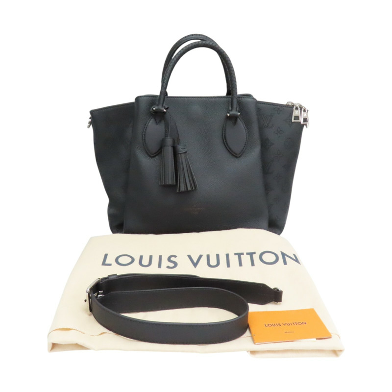 黑色 原花壓紋牛皮 Haumea 肩背包 M55029【LOUIS VUITTON LV 路易威登】 M55029-8