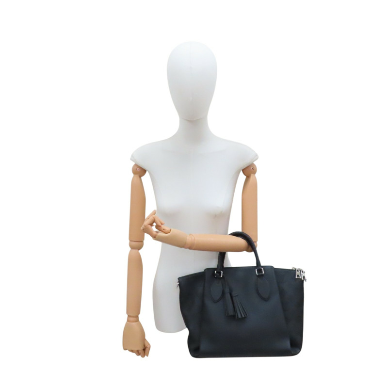 黑色 原花壓紋牛皮 Haumea 肩背包 M55029【LOUIS VUITTON LV 路易威登】 M55029-9