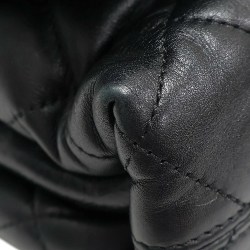 黑色 菱格紋 牛皮 Elegance Flap 手提包 A66414【CHANEL 香奈兒】 A66414-13