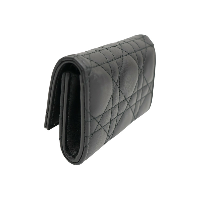 黑色 羊皮 My Dior Glycine Wallet 零錢包 S0966ONMJ【Dior 迪奧 】 S0966ONMJ-1