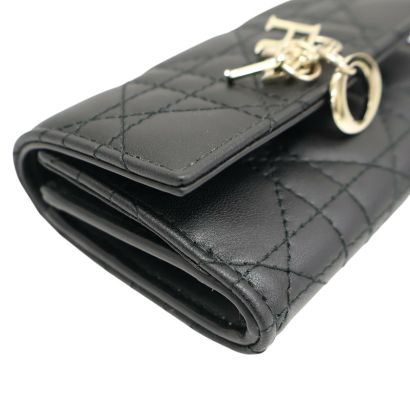黑色 羊皮 My Dior Glycine Wallet 零錢包 S0966ONMJ【Dior 迪奧 】 S0966ONMJ-8