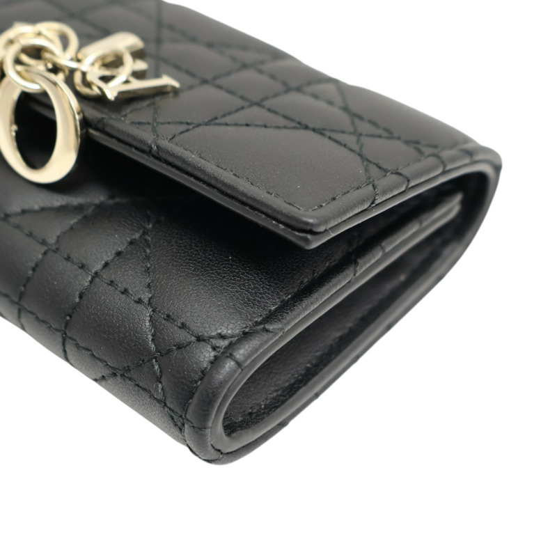 黑色 羊皮 My Dior Glycine Wallet 零錢包 S0966ONMJ【Dior 迪奧 】 S0966ONMJ-9
