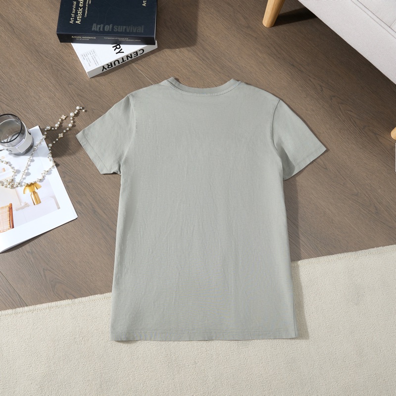 Moncler橄欖綠刺繡T恤-6