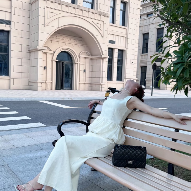 Chanel/香奈兒2.55 黑銀小號鏈條包 21開 尺寸：20*15.5*6-10