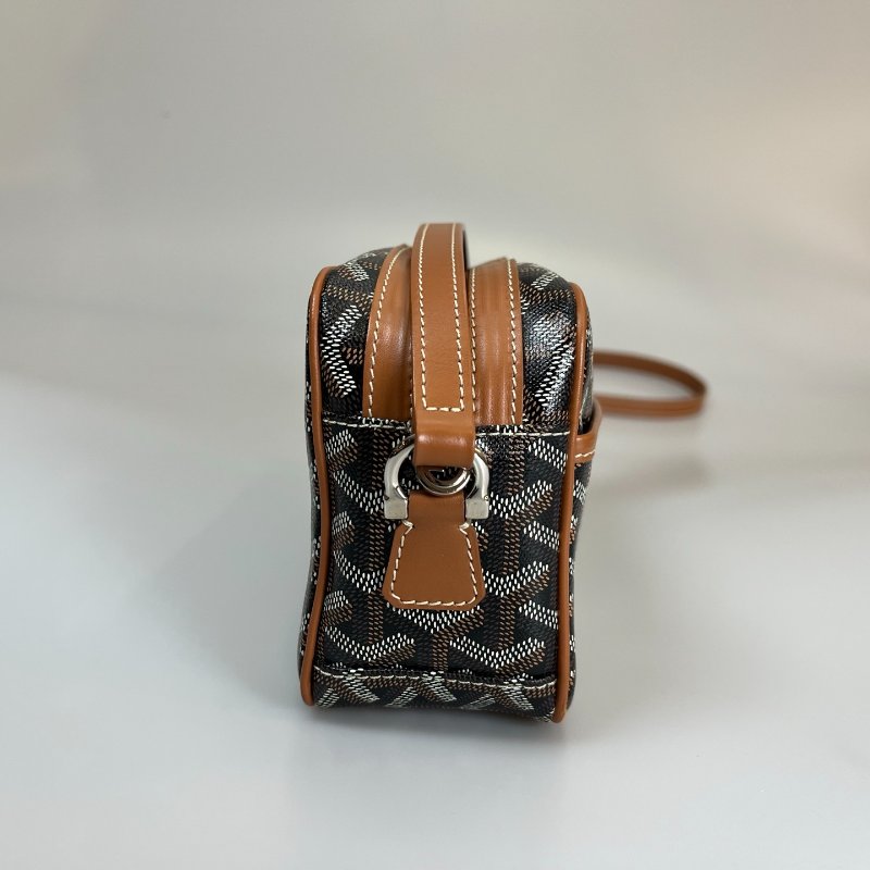 GOYARD  咖色老花相機包-2
